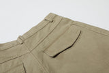 DAXUEN High-waisted wide-leg cropped cargo pants
