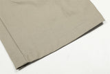 DAXUEN Wide-leg cargo pants in light beige/khaki color