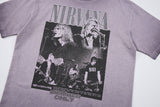 DAXUEN Oversized short-sleeved crew neck t-shirt with concert graphic
