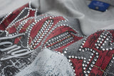 DAXUEN Oversized graphic t-shirt with distressed design