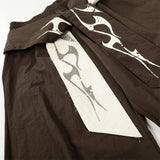 DAXUEN Loose-fitting wide-leg casual pants with abstract graphics