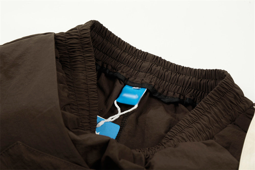 DAXUEN Loose-fitting wide-leg casual pants with abstract graphics