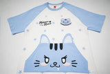 DAXUEN Relaxed fit short-sleeved t-shirt with cat graphic