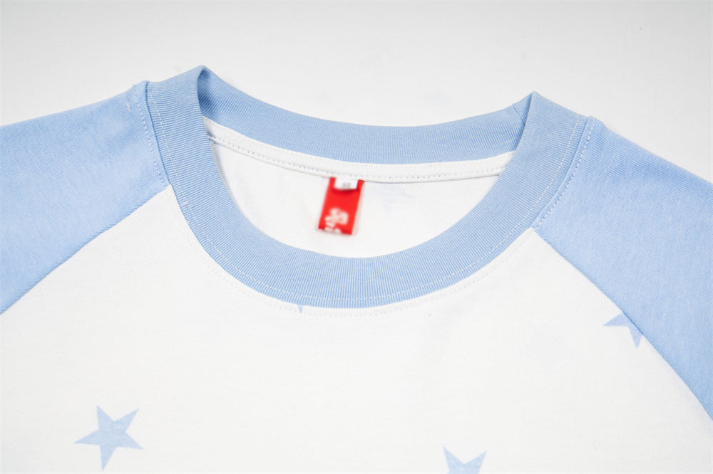 DAXUEN Relaxed fit short-sleeved t-shirt with cat graphic