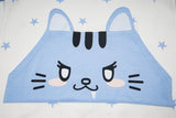DAXUEN Relaxed fit short-sleeved t-shirt with cat graphic