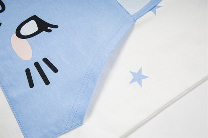 DAXUEN Relaxed fit short-sleeved t-shirt with cat graphic