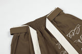 DAXUEN Baggy wide-leg pants with script prints
