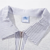 DAXUEN Loose-fitting short-sleeved polo shirt with embroidery