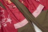 DAXUEN Draped graphic cargo pants with unique prints