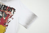 DAXUEN Smiling dog graphic print short-sleeved T-shirt