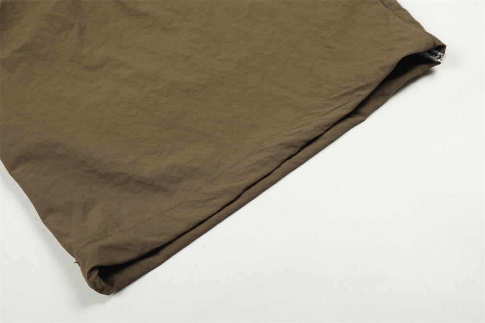 DAXUEN Draped graphic cargo pants with unique prints