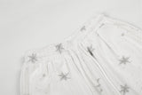 DAXUEN Wide-leg lounge pants with snowflake print
