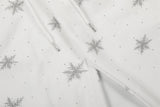 DAXUEN Wide-leg lounge pants with snowflake print
