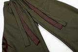 DAXUEN Wide-leg sweatpants with gothic graphic