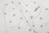 DAXUEN Wide-leg lounge pants with snowflake print