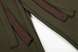 DAXUEN Wide-leg sweatpants with gothic graphic