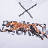 DAXUEN Leopard graphic oversized t-shirt
