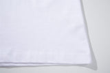 DAXUEN Short-sleeved embroidered T-shirt in black and white