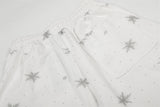 DAXUEN Wide-leg lounge pants with snowflake print