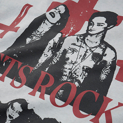 DAXUEN Oversized graphic t-shirt with bold prints