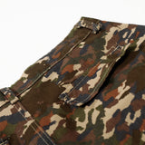 DAXUEN Camouflage wide-leg cargo shorts