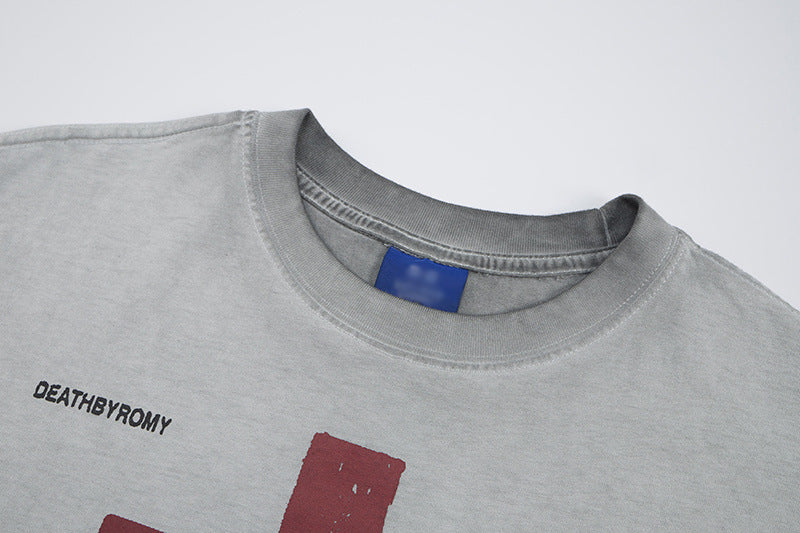 DAXUEN Oversized graphic t-shirt with bold prints