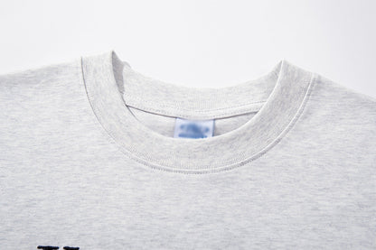DAXUEN Oversized short-sleeve crew neck T-shirt with graphic