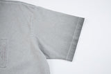 DAXUEN Vintage short-sleeve T-shirt with distressed graphic