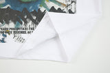 DAXUEN Distressed graphic portrait t-shirt in black and white