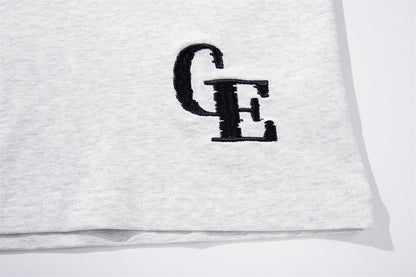 DAXUEN Oversized short-sleeve crew neck T-shirt with graphic