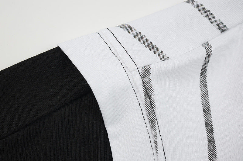 DAXUEN Layered short-sleeve t-shirt with sleeveless vest