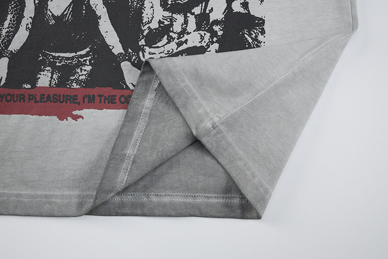 DAXUEN Oversized graphic t-shirt with bold prints