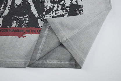DAXUEN Oversized graphic t-shirt with bold prints