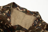 DAXUEN Camouflage wide-leg cargo shorts