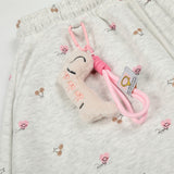 DAXUEN Wide-leg sweatpants with playful prints and embroidery