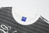 DAXUEN Oversized short-sleeved graphic T-shirt in black or white