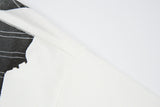 DAXUEN Oversized short-sleeved graphic T-shirt in black or white