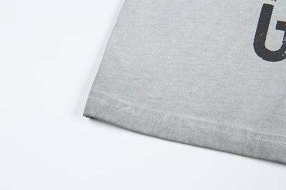 DAXUEN Vintage graphic crew neck t-shirt