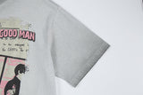 DAXUEN Short-sleeved crew neck graphic T-shirt