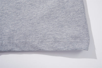 DAXUEN Short-sleeved relaxed-fit t-shirt with floral embroidery