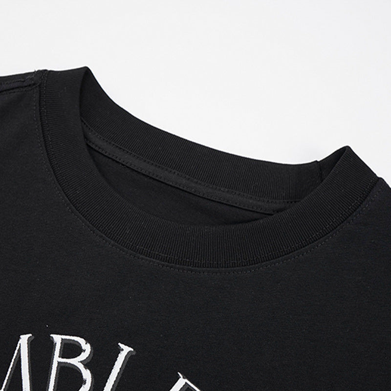 DAXUEN Oversized graphic t-shirt with bird print