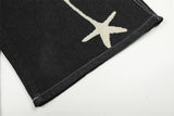 DAXUEN Wide-leg denim shorts with star embroidery