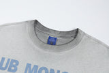 DAXUEN Vintage graphic t-shirt with Club Monologue print