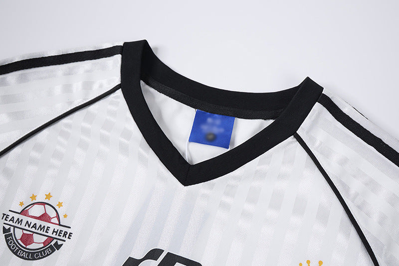 DAXUEN Number 6 Shadow Stripe Football Jersey