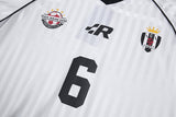 DAXUEN Number 6 Shadow Stripe Football Jersey