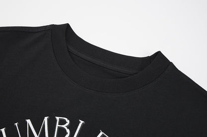 DAXUEN Oversized graphic t-shirt with bird print