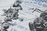 DAXUEN Vintage graphic t-shirt with Club Monologue print