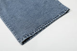 DAXUEN Two-tone oversized wide leg pants for men