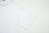 DAXUEN Oversized short-sleeve t-shirt with rhinestone embellishments