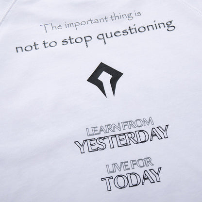 DAXUEN Hope For Tomorrow oversized graphic T-shirt